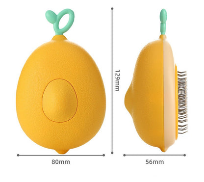 Brosse Anti-Poils Auto-Nettoyante - Pour Chiens et Chats